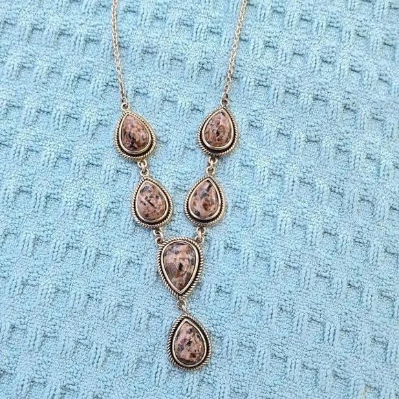 Jewelry - Artisan Crafted Natural Yooperlite Necklace In 925 Sterling Silver.